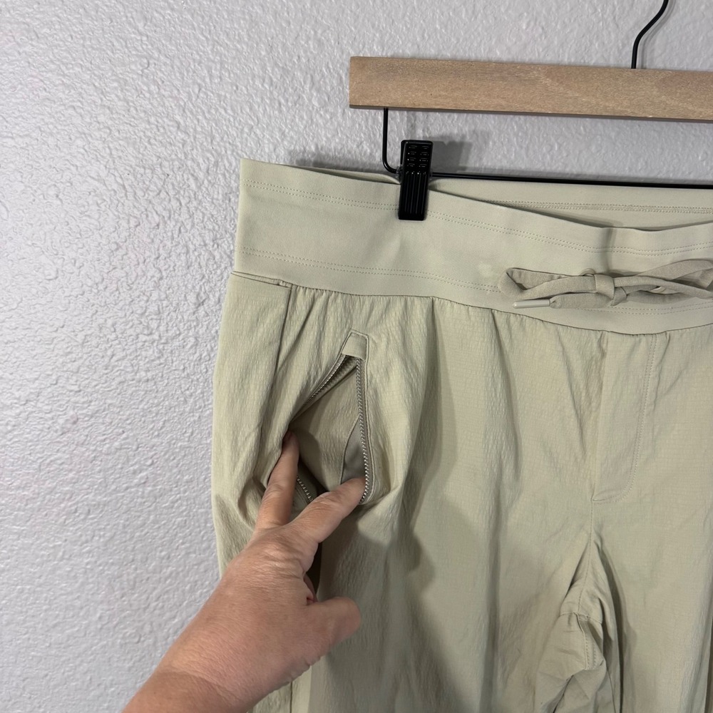 Athleta Women's Plus Size 16 Tan Trekkie North Jogger Hiking Travel Jogger Pants - Picture 12 of 13
